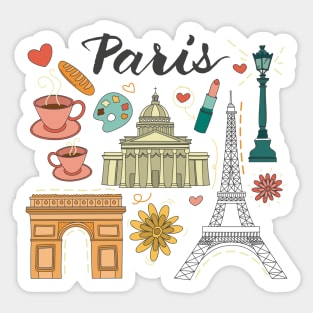 Paris element Sticker